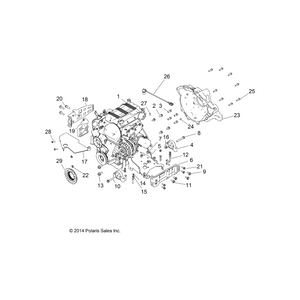 Assembly-Bellhousing by Polaris 1205149 OEM Hardware P1205149 Off Road Express