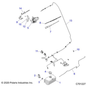 Assembly-Bottle,Washer,Pump,Gen2 by Polaris 2638326 OEM Hardware P2638326 Off Road Express