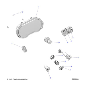 Assembly-C4,Rzr,Rgr,Gnrl,256K by Polaris 3286852 OEM Hardware P3286852 Off Road Express