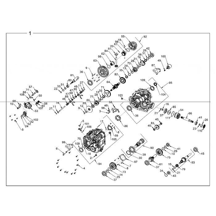 Assembly-Case,Lh(413269) by Polaris