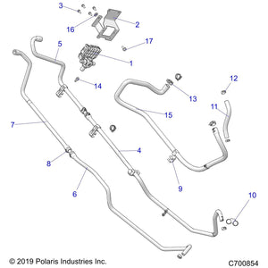 Assembly-Clnt,3Way To Eng,Cr,Assembly by Polaris 2522263 OEM Hardware P2522263 Off Road Express