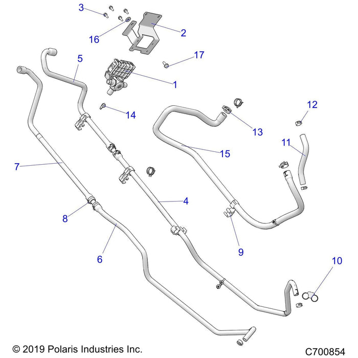 Assembly-Clnt,3Way To Eng,Cr,Assembly by Polaris