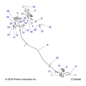 Assembly-Clpr,Pb,Aft-Sb230C,Rvt,Mni by Polaris 1913062 OEM Hardware P1913062 Off Road Express