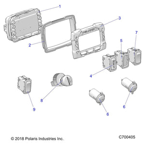 Assembly-Clstr,B1,256K,Atv/Sxs by Polaris 3280820 OEM Hardware P3280820 Off Road Express