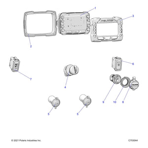 Assembly-Cluster,B1,256K,Atv/Sxs by Polaris 3280893 OEM Hardware P3280893 Off Road Express