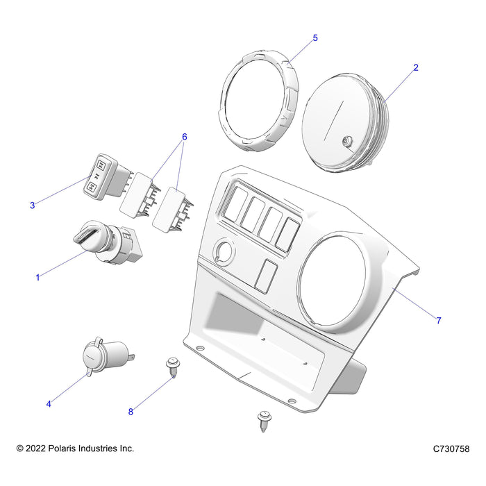 Assembly-Cluster,Cpia3,Sxs,Blu,Chl6 by Polaris