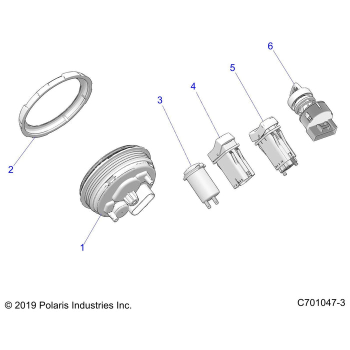 Assembly-Cluster,Cpia3,Sxs,Blu,Chl6 by Polaris