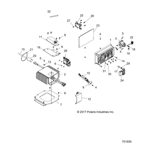 Assembly-Controller,48V,Prog,Thk by Polaris 4015614 OEM Hardware P4015614 Off Road Express Drop Ship