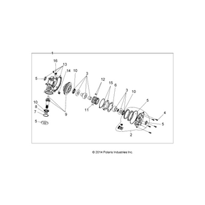 Assembly-Cover,Output by Polaris 3235162 OEM Hardware P3235162 Off Road Express Drop Ship