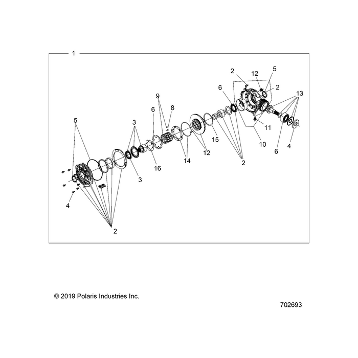 Assembly-Cover,Output by Polaris