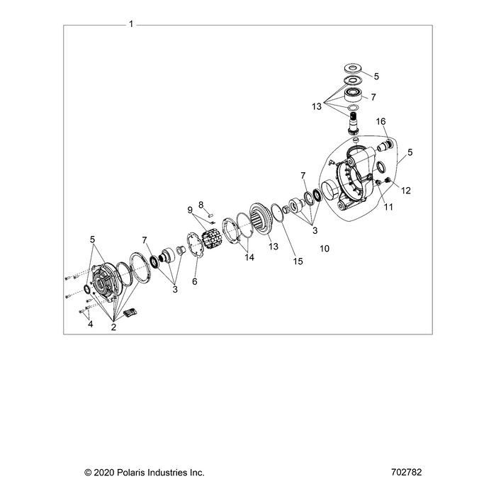 Assembly-Cover Output by Polaris