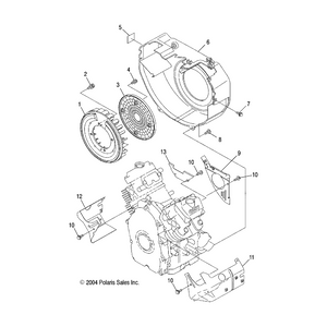 Assembly,Cylinder Baffle 1 by Polaris 3088790 OEM Hardware P3088790 Off Road Express