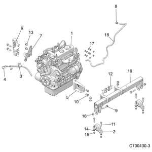 Assembly-Dipstick Guide,Side,454Mm by Polaris 3023641 OEM Hardware P3023641 Off Road Express