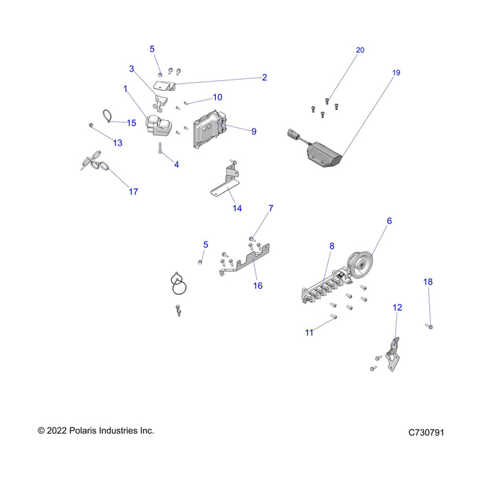 Assembly-Dongle,Telematics,250K by Polaris