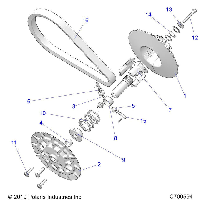 Assembly-Driven,Stationary,P190X by Polaris