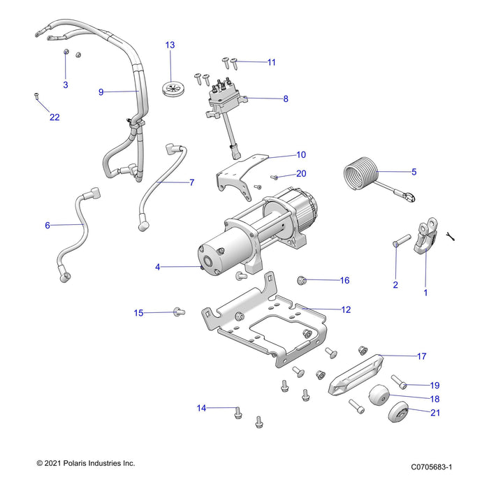 Assembly-Fairlead,Hws,Mach,Ult,Wide by Polaris