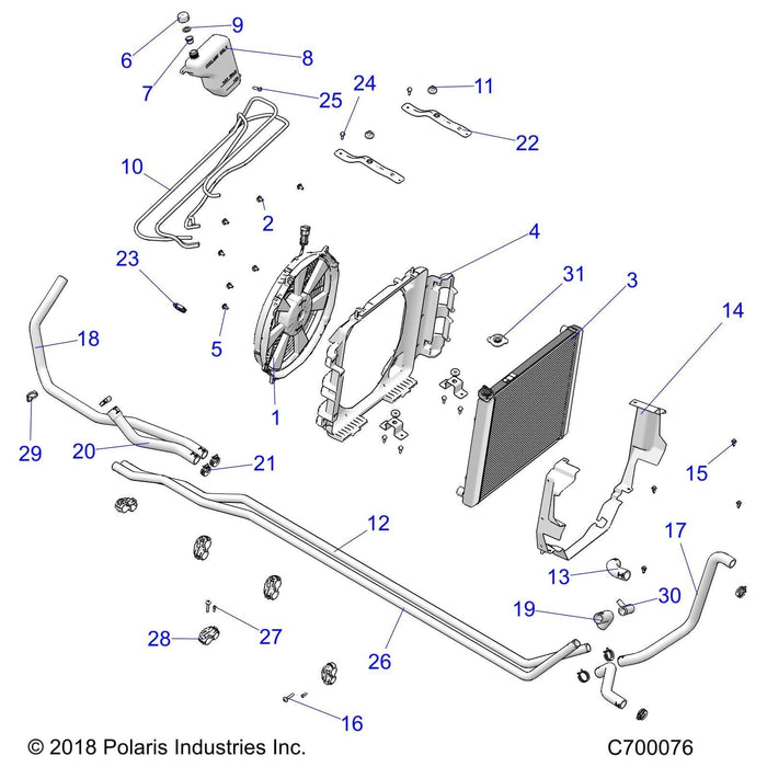 Assembly-Fan-500W by Polaris