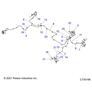 Assembly,Flange-Mnt-Tmc,Fluid-Lvl by Polaris 1913941 OEM Hardware P1913941 Off Road Express