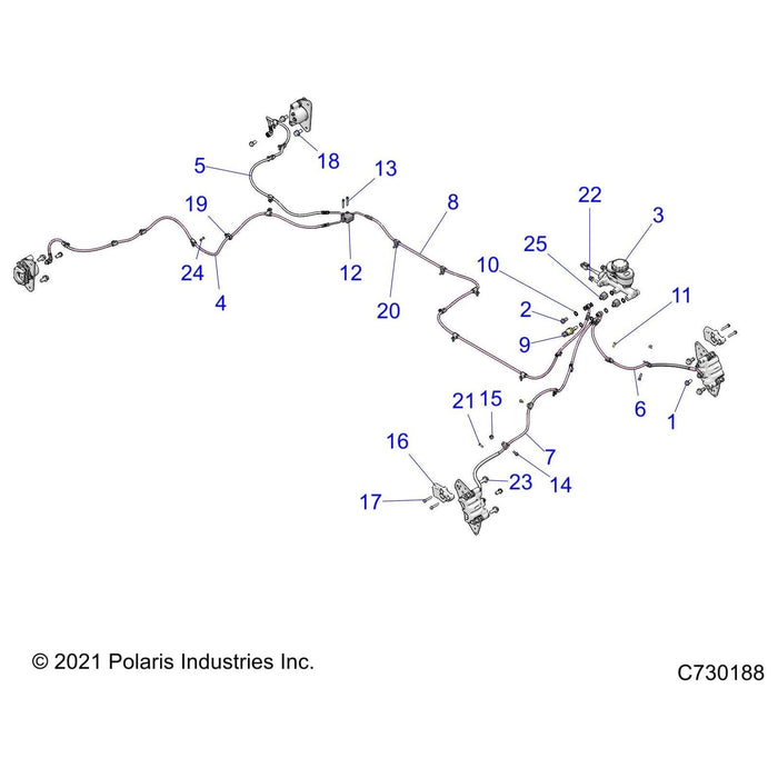 Assembly,Flange-Mnt-Tmc,Fluid-Lvl by Polaris