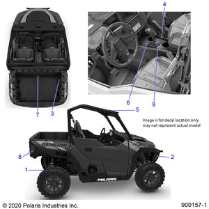 Assembly-Front-Reflector-Lh by Polaris 2638805 OEM Hardware P2638805 Off Road Express