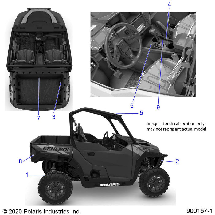 Assembly-Front-Reflector-Lh by Polaris