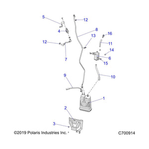 Assembly-Fuel Line,Purge To Tb by Polaris 2521778 OEM Hardware P2521778 Off Road Express