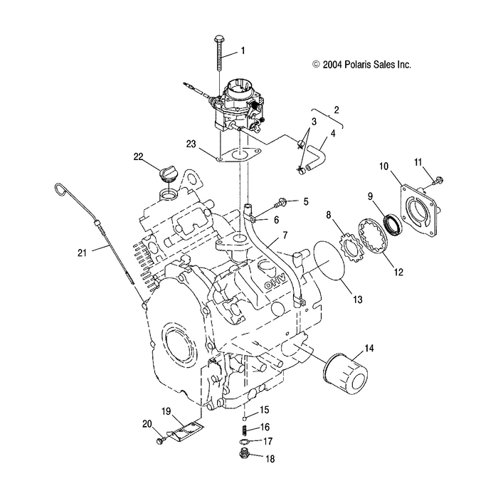 Assembly,Fuel Pipe 6 by Polaris