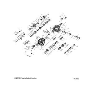 Assembly-G.Case,13.0,28.8,27.4,Diff by Polaris 1334255 OEM Hardware P1334255 Off Road Express Drop Ship