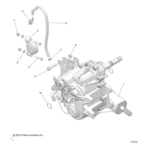 Assembly-Gearcase,Main,Ebs,Brake,Hd by Polaris 1334325 OEM Hardware P1334325 Off Road Express Drop Ship