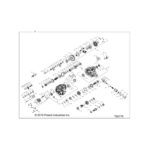 Assembly-Gearcase,Main,Eu by Polaris 1333333 OEM Hardware P1333333 Off Road Express Drop Ship