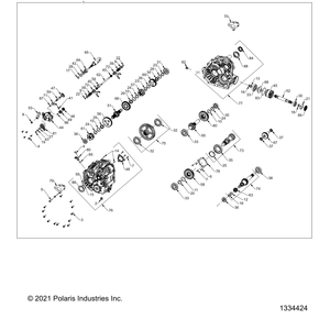 Assembly-Gearcase,Mud by Polaris 1334424 OEM Hardware P1334424 Off Road Express Drop Ship