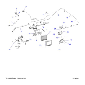 Assembly-Harness,Infotainment,Rc by Polaris 2416146 OEM Hardware P2416146 Off Road Express