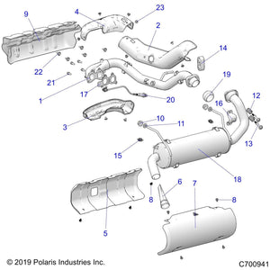 Assembly-Headpipe by Polaris 1263213 OEM Hardware P1263213 Off Road Express