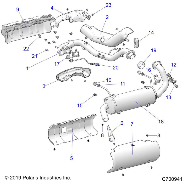 Assembly-Headpipe by Polaris