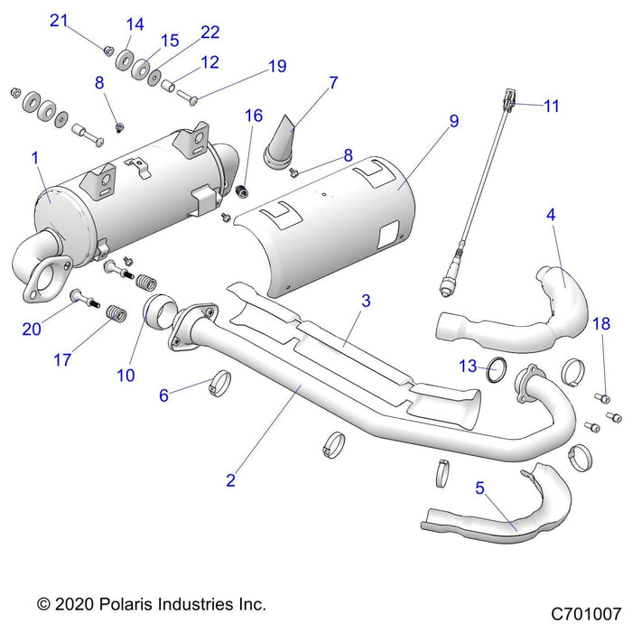 Assembly-Headpipe,Nrmm by Polaris