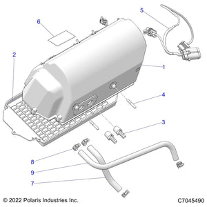 Assembly-Heater by Polaris 1241376 OEM Hardware P1241376 Off Road Express Drop Ship