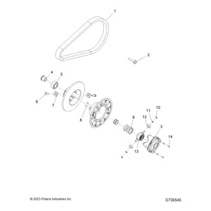 Assembly-Helix,Btd,58-64Ba75 by Polaris 3239202 OEM Hardware P3239202 Off Road Express