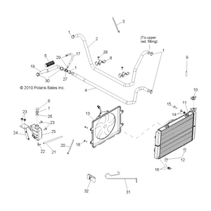 Assembly-Hose,Eng In by Polaris 5413979 OEM Hardware P5413979 Off Road Express