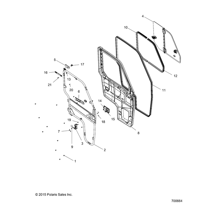 Assembly-Latch,Inside,Lh by Polaris