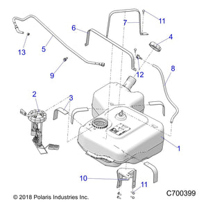 Assembly-Line,Return,Fuel,Eu by Polaris 2522176 OEM Hardware P2522176 Off Road Express