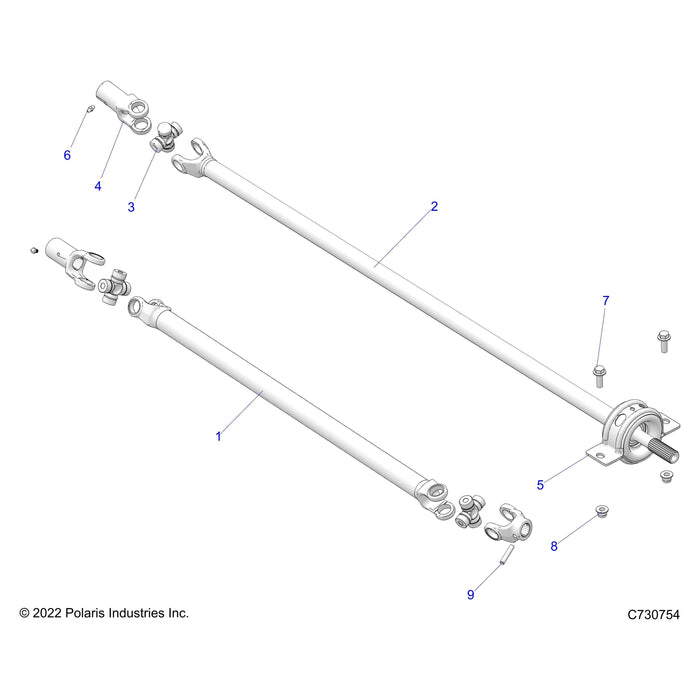 Assembly-Propshaft by Polaris