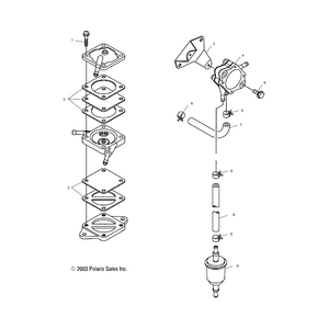 Assembly,Pulse Pipe by Polaris 3088812 OEM Hardware P3088812 Off Road Express