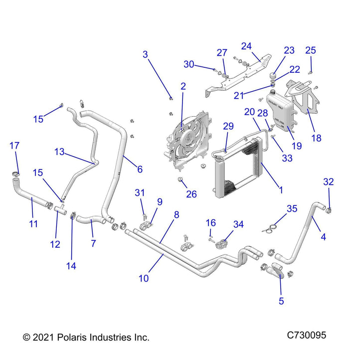 Assembly-Radiator by Polaris