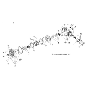 Assembly-Roll Cage,Al(T) by Polaris 3235262 OEM Hardware P3235262 Off Road Express Drop Ship