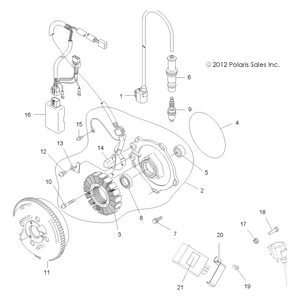 Assembly-Screw And Washer by Polaris 3089251 OEM Hardware P3089251 Off Road Express