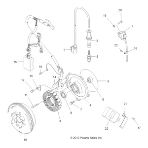 Assembly.,Screw And Washer by Polaris 3089547 OEM Hardware P3089547 Off Road Express