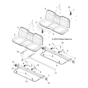 Assembly-Seat,Rngr,Back,Grp/S.Carbn by Polaris 2684677 OEM Hardware P2684677 Off Road Express