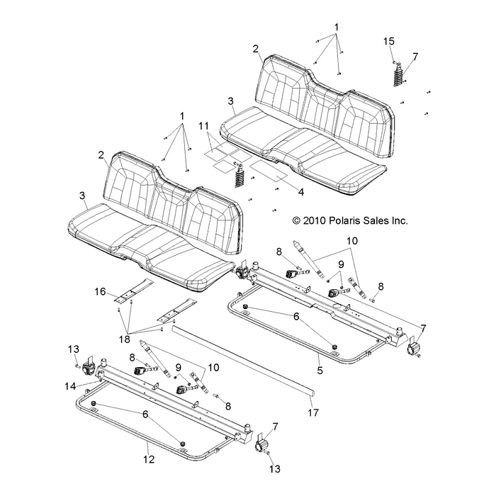 Assembly-Seat,Rngr,Back,Grp/S.Carbn by Polaris