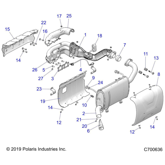 Assembly-Silencer,Rgr,Hvac by Polaris