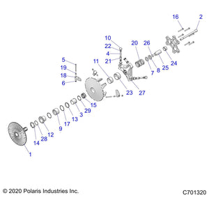 Assembly-Sleeve,Ebs,15Deg,Qpq by Polaris 1323786 OEM Hardware P1323786 Off Road Express